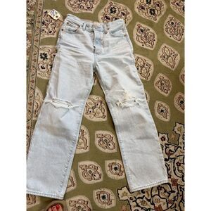 LEvi BIG E Ribcage Button Fly Straight Leg Jeans W26 I26 R11